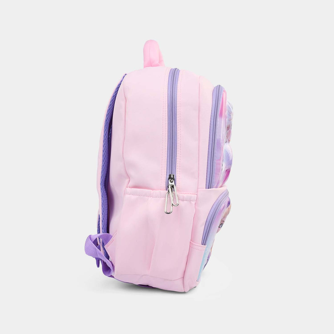 3D Embossed Character Kids School Bag/Backpack