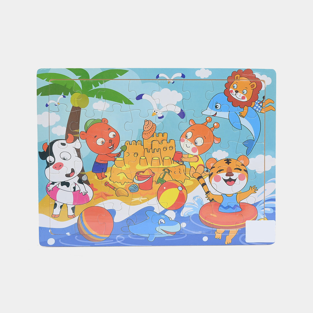 Wooden Jigsaw Puzzle Board