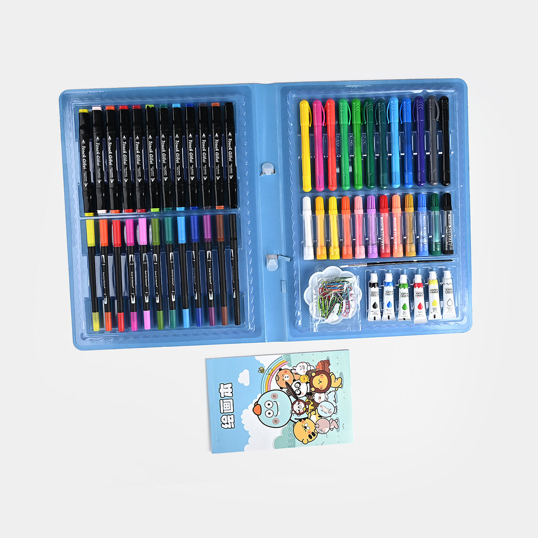 Beautiful Drawing & Color Art kit 106 Pcs