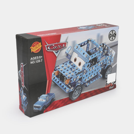 Metal Puzzle Assembly Car Set
