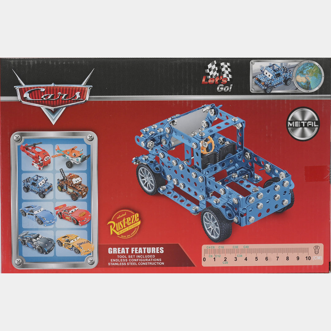 Metal Puzzle Assembly Car Set