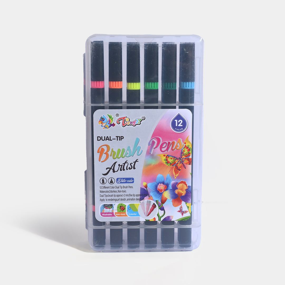 DOUBLE SIDED MARKER MULTICOLOR 12 PCS