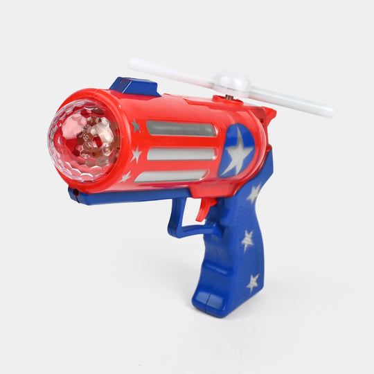 Flashing Spinning Lights Windmill Toy