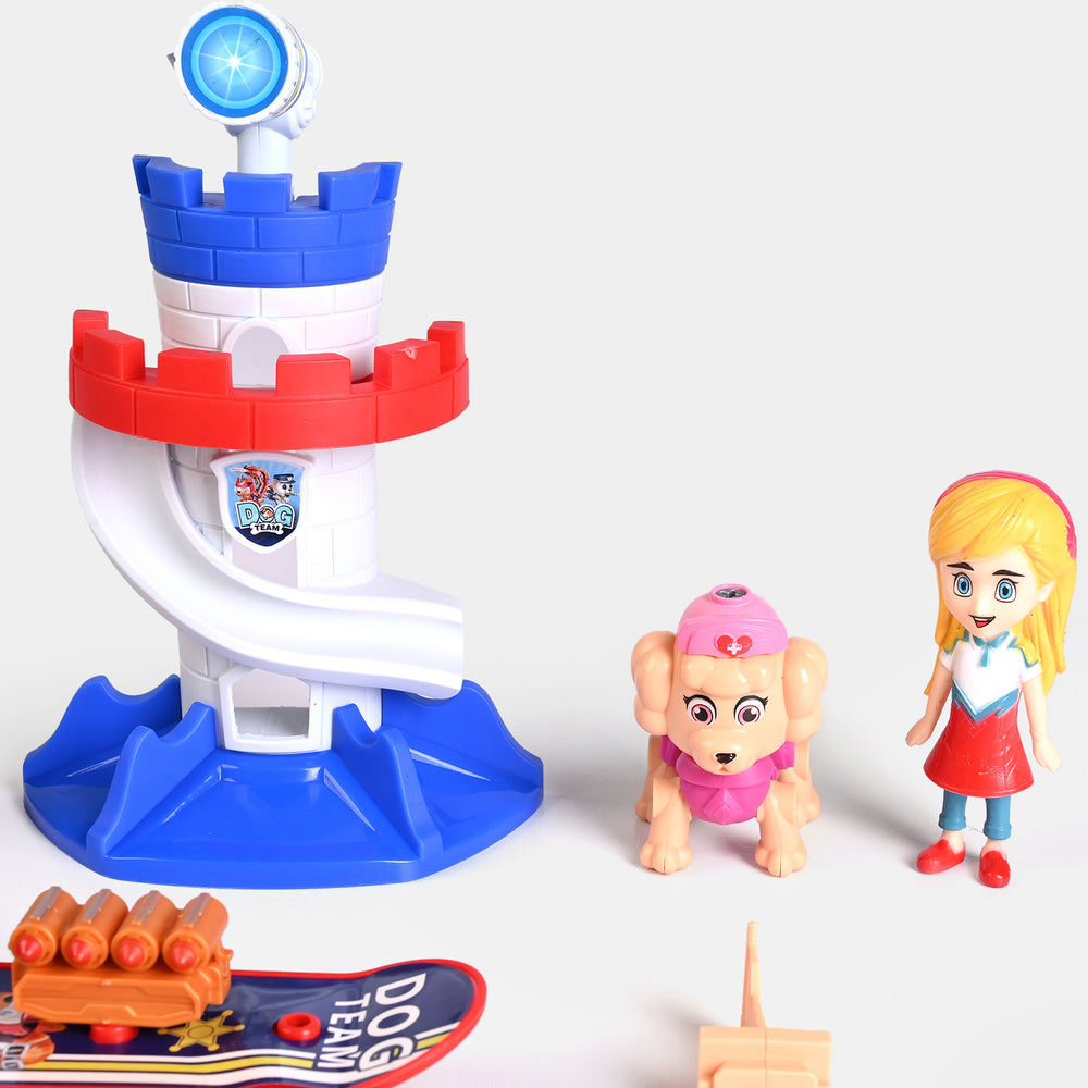 DIY Dog Team Assembly &amp; Rescue Tower Playset
