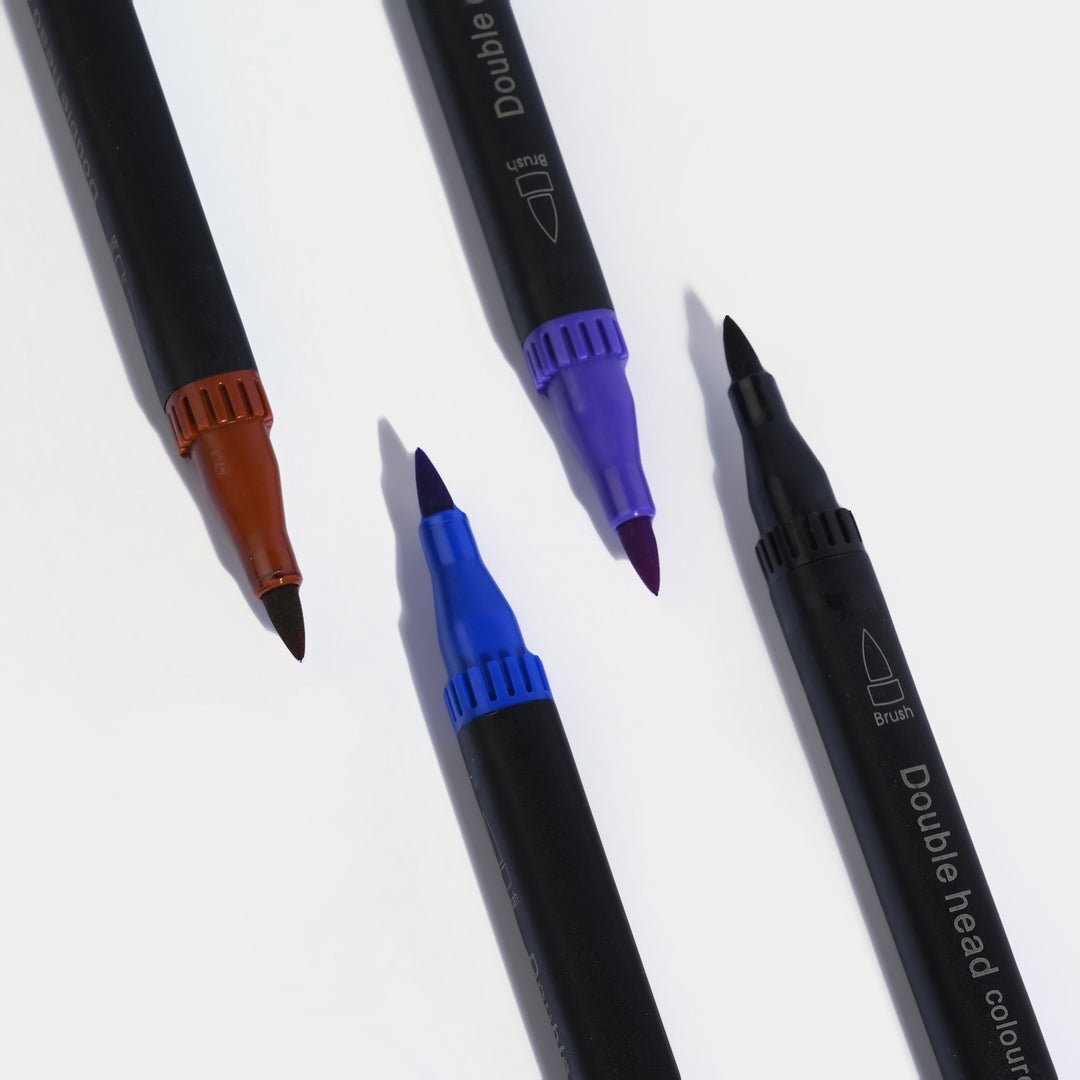 DOUBLE SIDED MARKER MULTICOLOR 12 PCS
