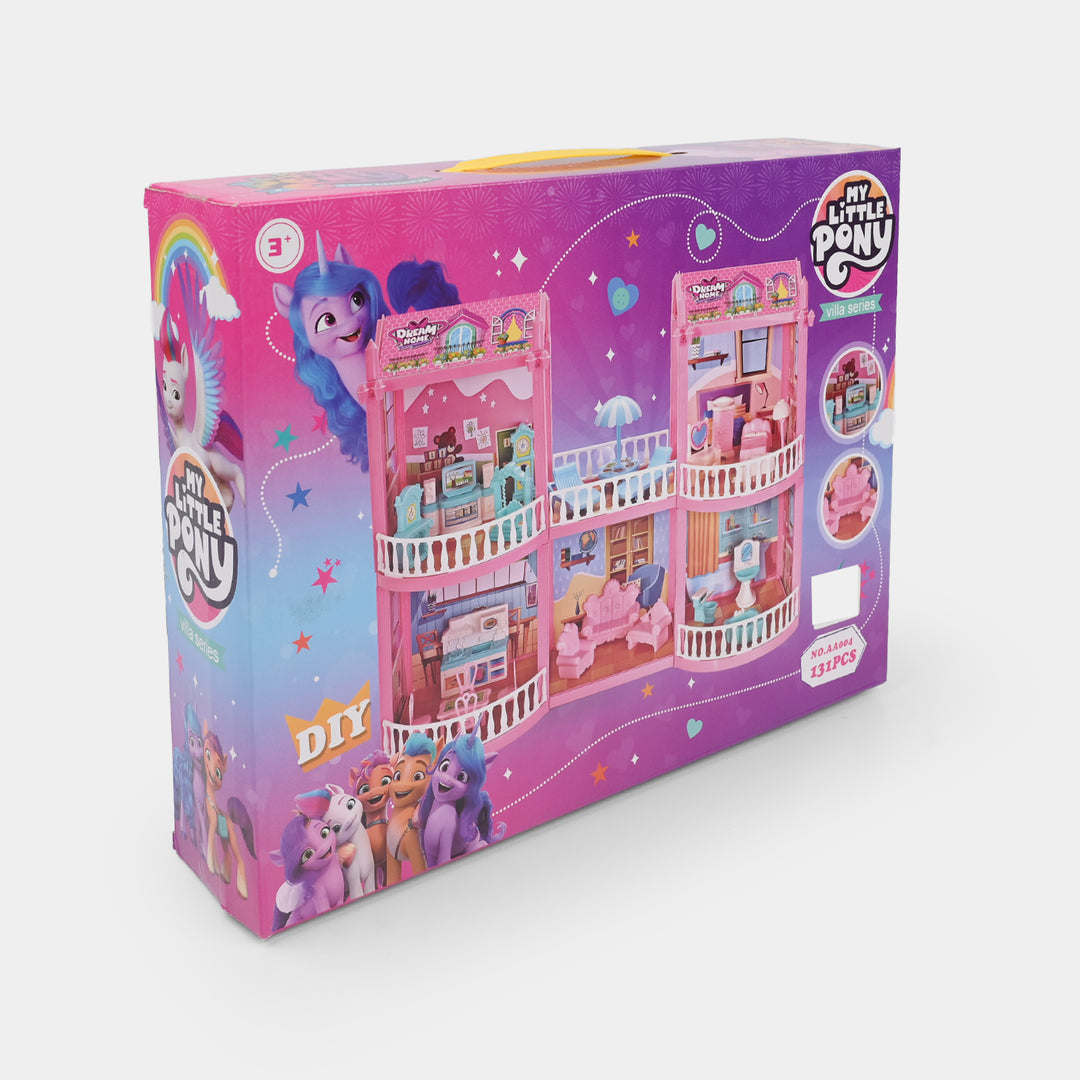 DIY Little Girl Villa/Doll House