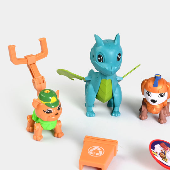 DIY Dog Team Assembly &amp; Rescue Tower Playset