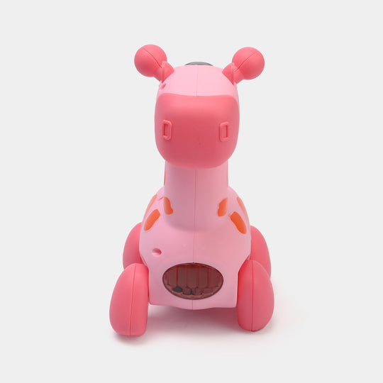 Giraffe With Light & Music For Kids