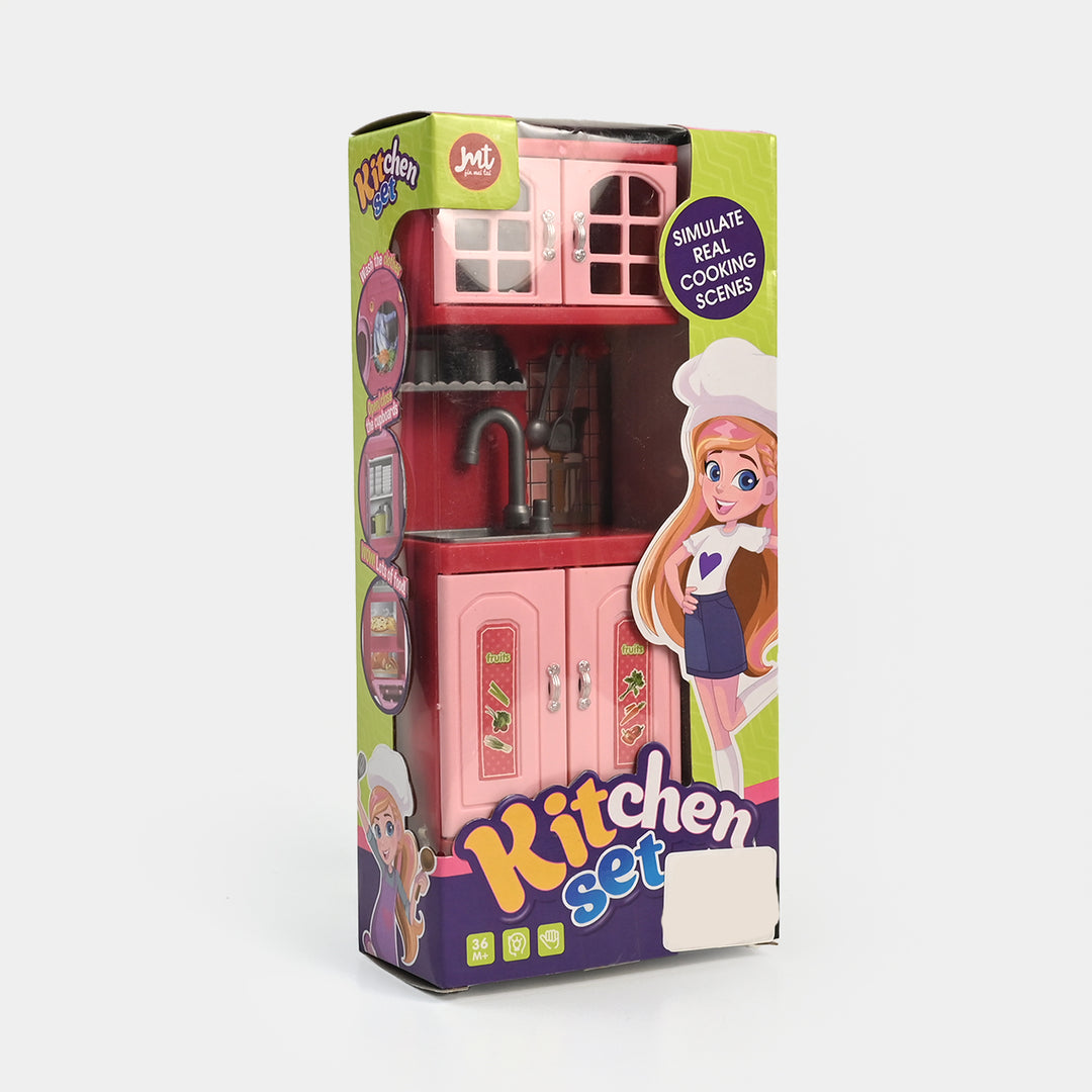 Mini World Modern Kitchen Set For Girls