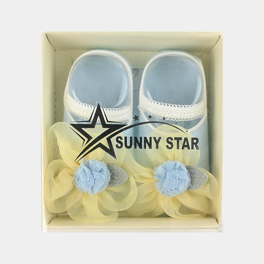 Sunny Star Baby Fancy Socks | 3-6M