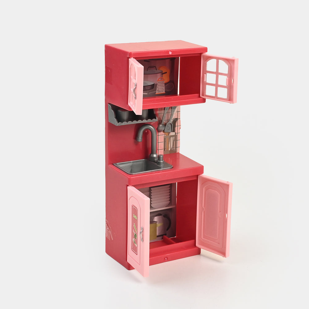 Mini World Modern Kitchen Set For Girls