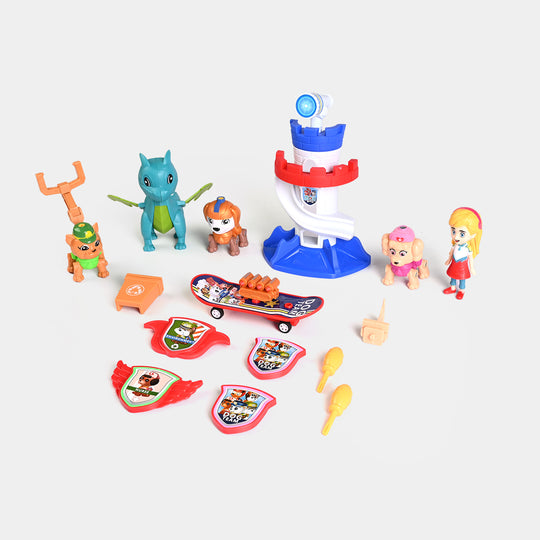 DIY Dog Team Assembly &amp; Rescue Tower Playset