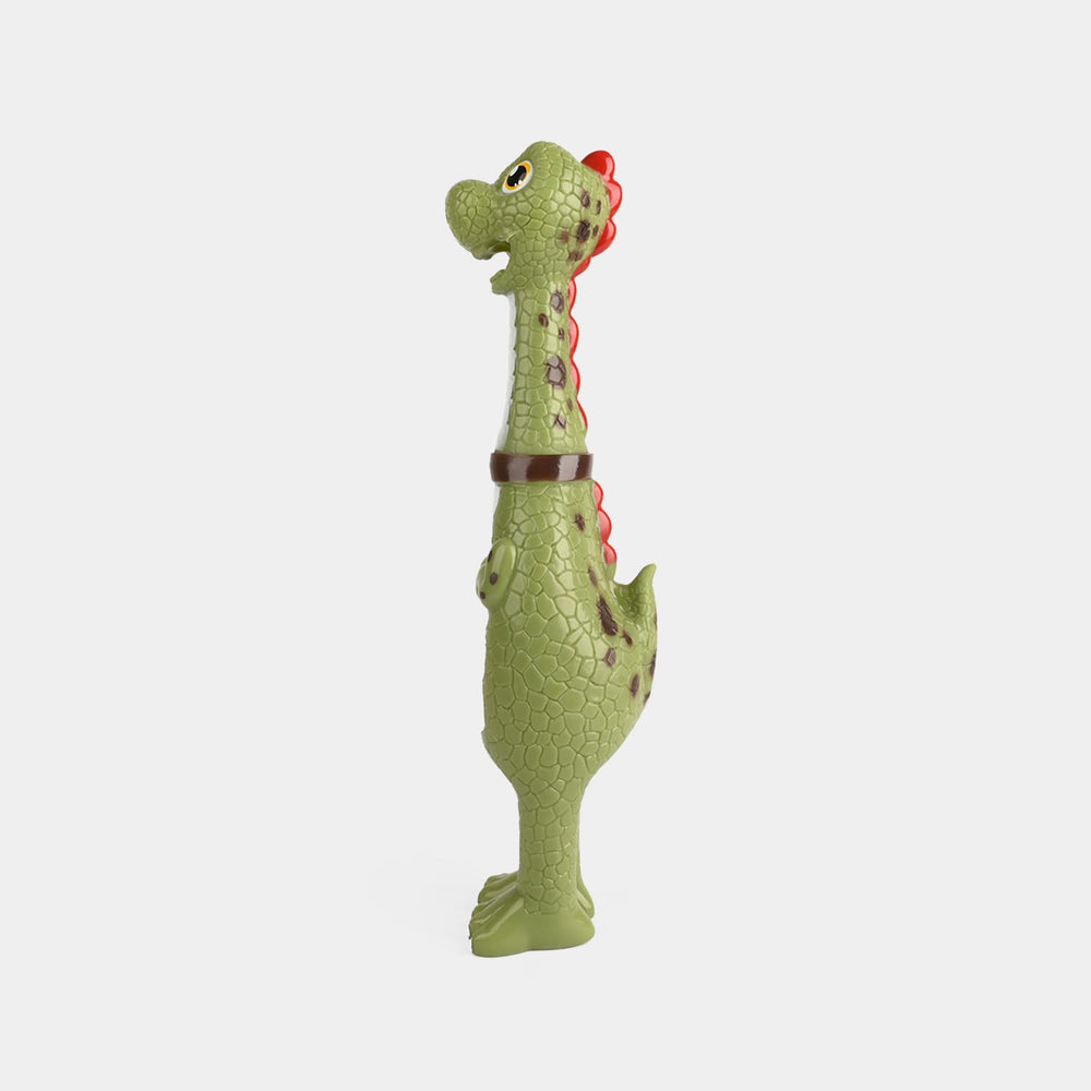 Classic Squeaky Rubber Dinosaur Toy