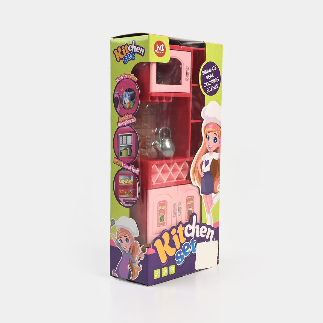 Mini World Modern Kitchen Set For Girls
