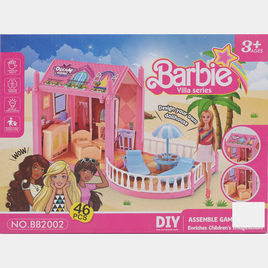 Kids Diy Lovey Assemble Doll Set Toy | 47PCs