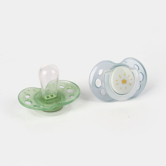 Closer to Nature Night Time 2 Orthodontic Soothers 18-36M
