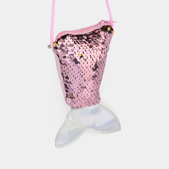 Kids Mermaid Tail Sling Bag