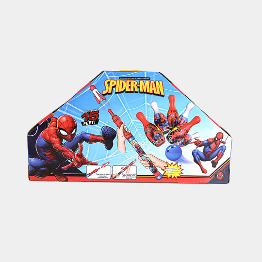 2-in-1 Fun Bowling & Air Rocket Launcher Set