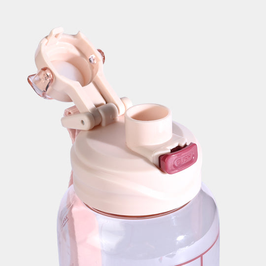 Fancy Water Bottle 700ml - Pink (8868)
