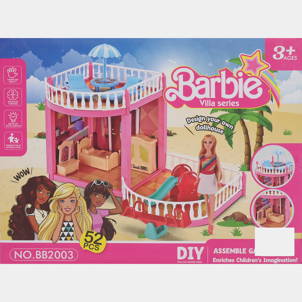 Kids Diy Lovey Assemble Doll Set Toy | 52PCs