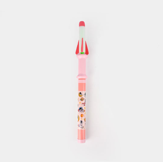 Kid Air Flying Rocket Hand Pull Air Pump Launcher Toy