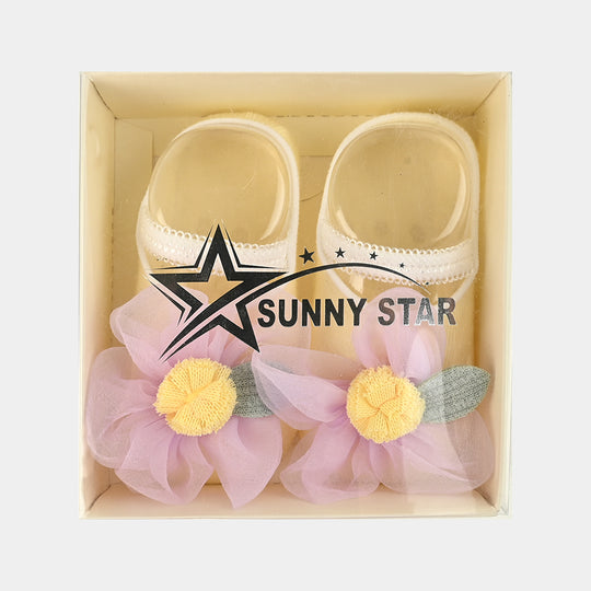 Sunny Star Baby Fancy Socks | 3-6M