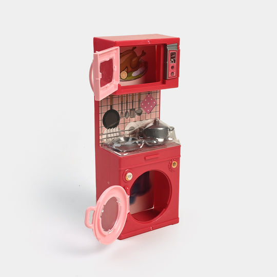 Mini World Modern Kitchen Set For Girls