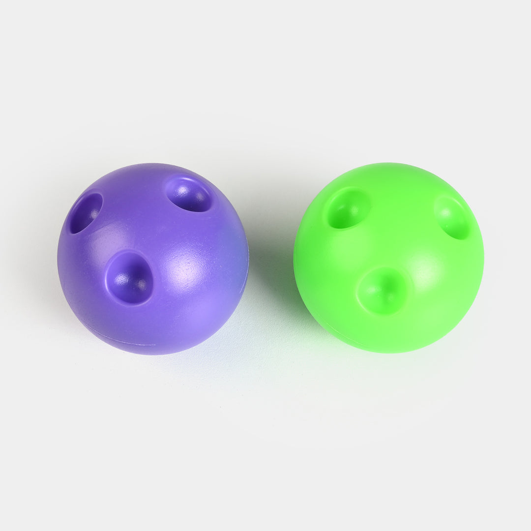 2-in-1 Fun Bowling & Air Rocket Launcher Set