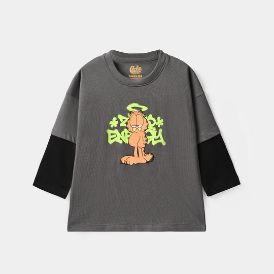 Boys Cotton Jersey T-Shirt F/S Character-Cast.Rock