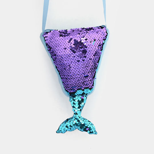 Kids Mermaid Tail Sling Bag