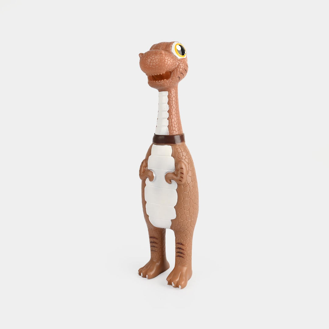 Classic Squeaky Rubber Dinosaur Toy