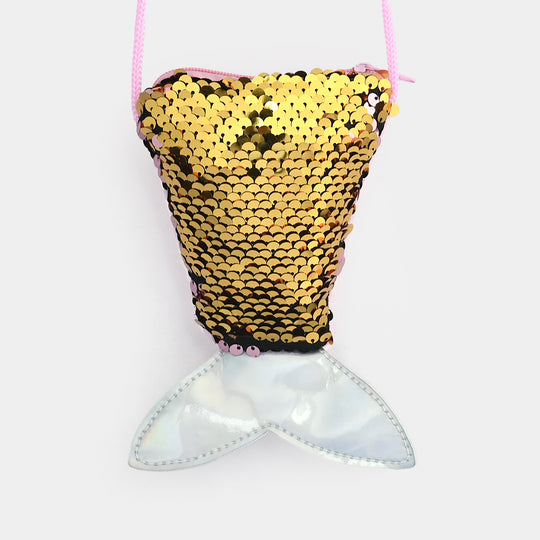 Kids Mermaid Tail Sling Bag