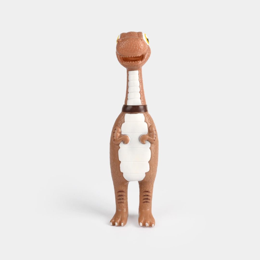 Classic Squeaky Rubber Dinosaur Toy