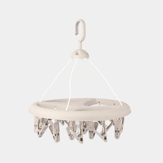Cloth Hanger 20 Clips | SY595-GRAY