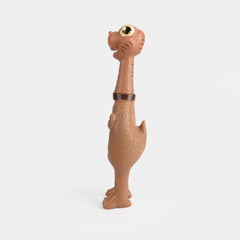 Classic Squeaky Rubber Dinosaur Toy