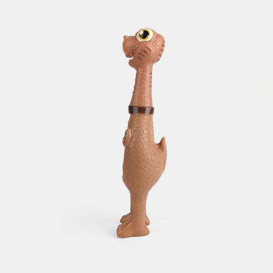 Classic Squeaky Rubber Dinosaur Toy