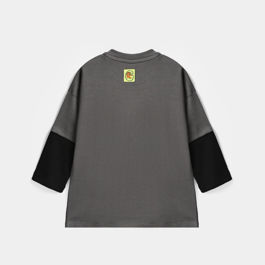 Boys Cotton Jersey T-Shirt F/S Character-Cast.Rock