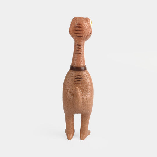 Classic Squeaky Rubber Dinosaur Toy
