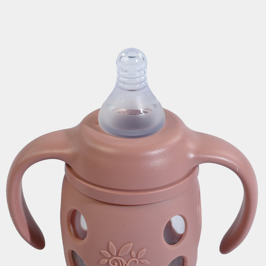 Minitree Newborn Baby Glass Feeder with Silicone Cover | 60Ml