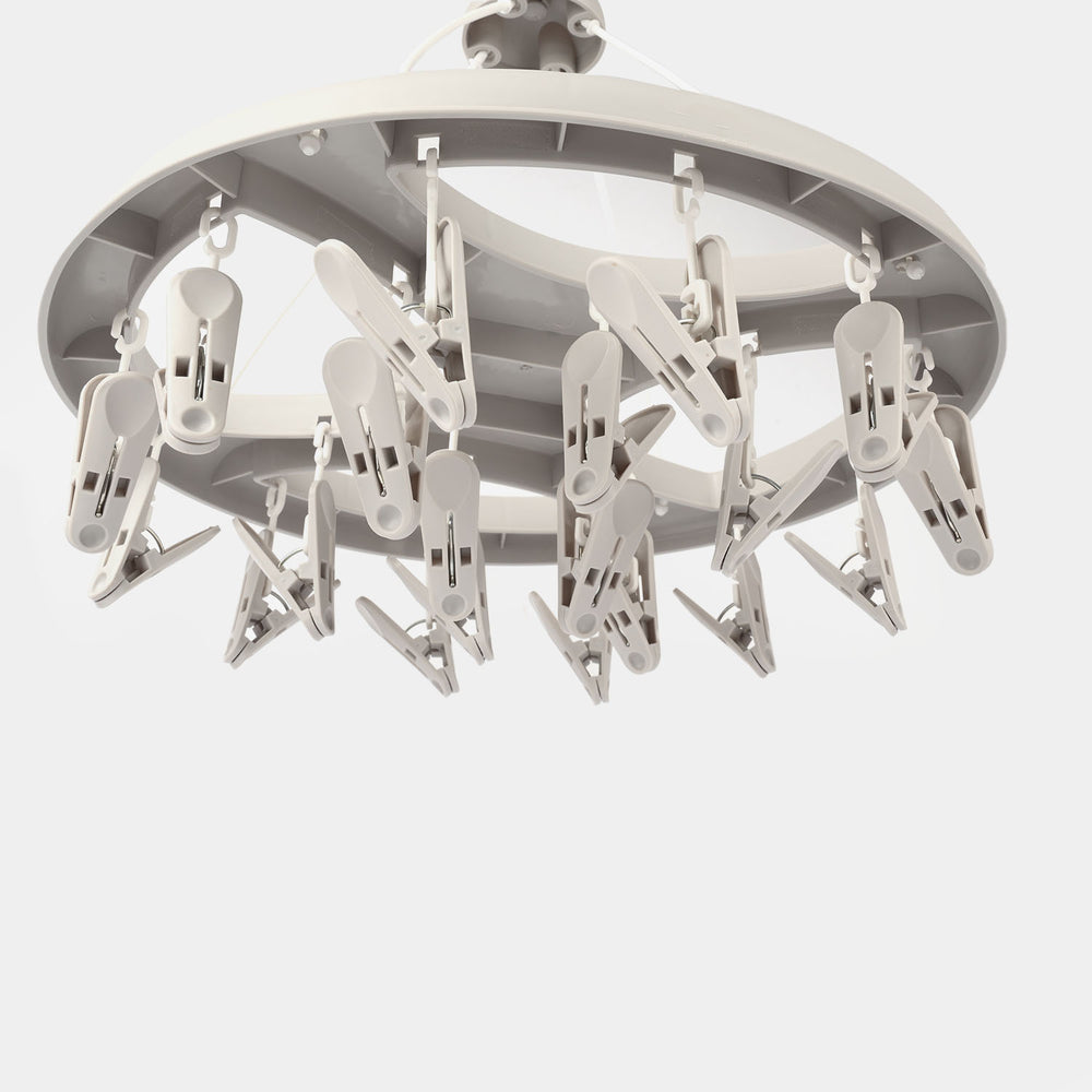 Cloth Hanger 20 Clips | SY595-GRAY