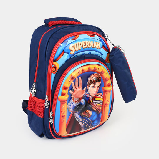 3D Embossed Character Kids School Bag/Backpack