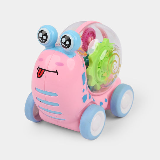 Friction Powered Counter Toy | Push & Go Vehicle