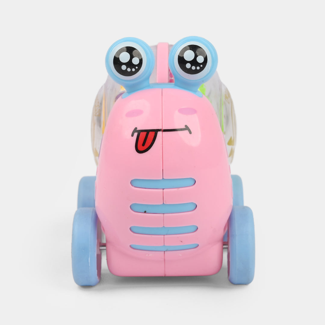 Friction Powered Counter Toy | Push & Go Vehicle