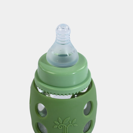 Minitree Newborn Baby Glass Feeder with Silicone Cover | 60Ml