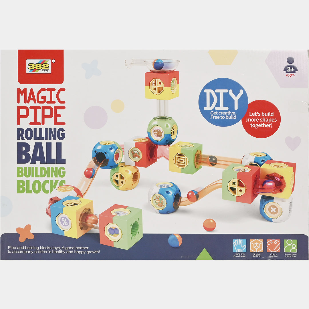 Pipe Rolling Magic Building Blocks | 118Pcs