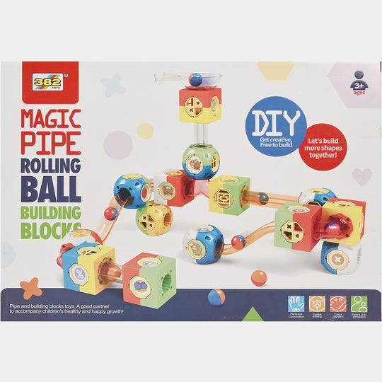Pipe Rolling Magic Building Blocks | 118Pcs