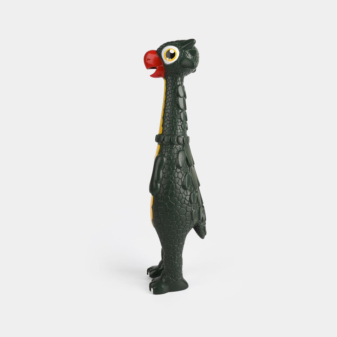 Classic Squeaky Rubber Dinosaur Toy