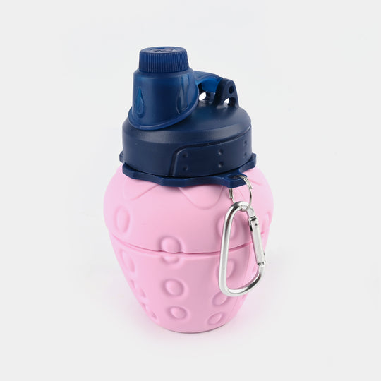 Silicone Foldable Sports Water Bottle For Kids