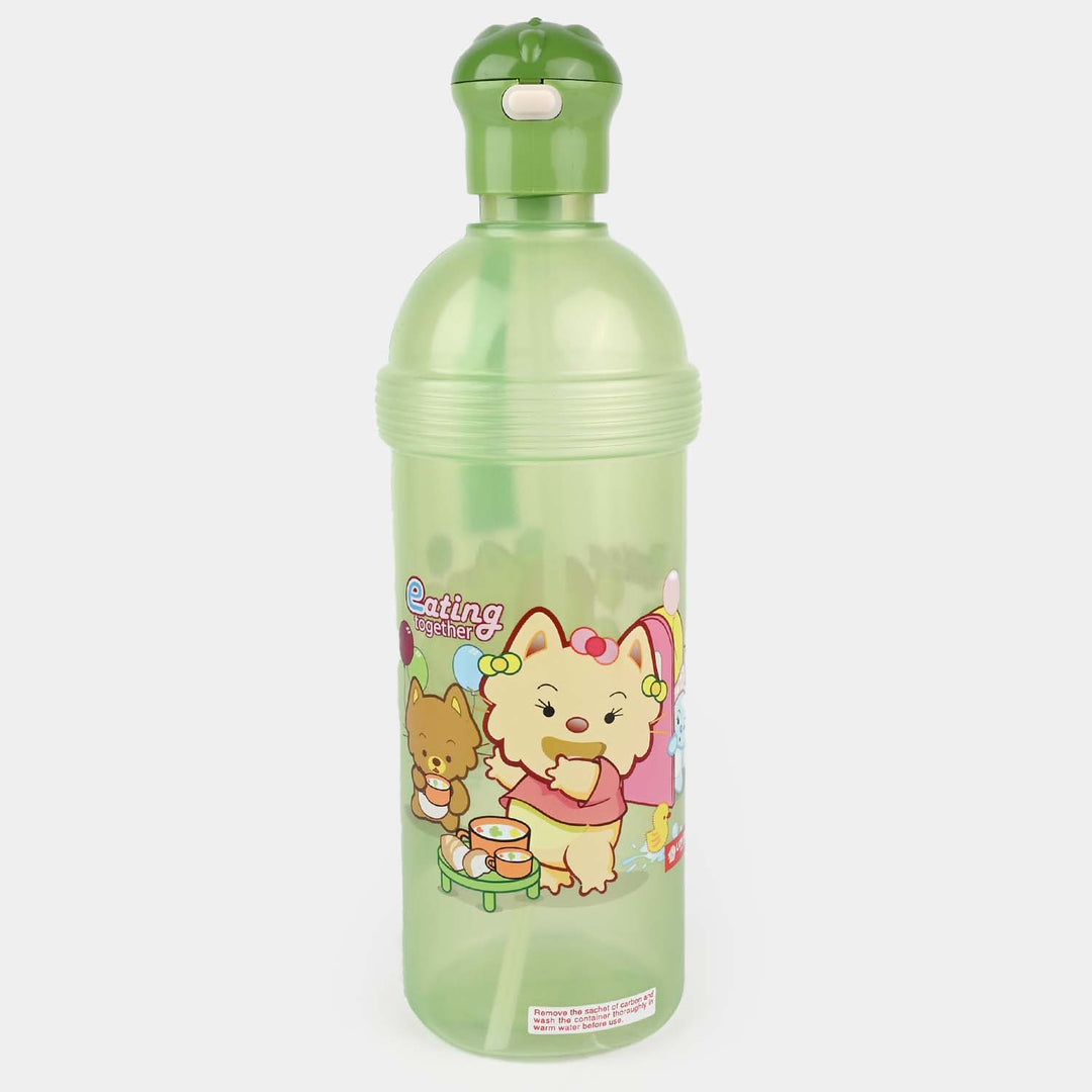 Straw Water Bottle For Kids