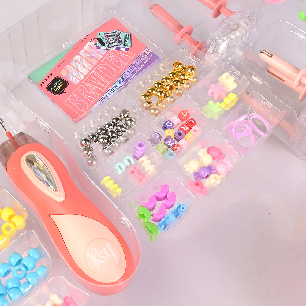 3-in-1 Deluxe DIY Hair Dressing & Braiding Machine Set